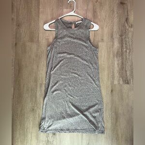 Gray Sleeveless Dress
